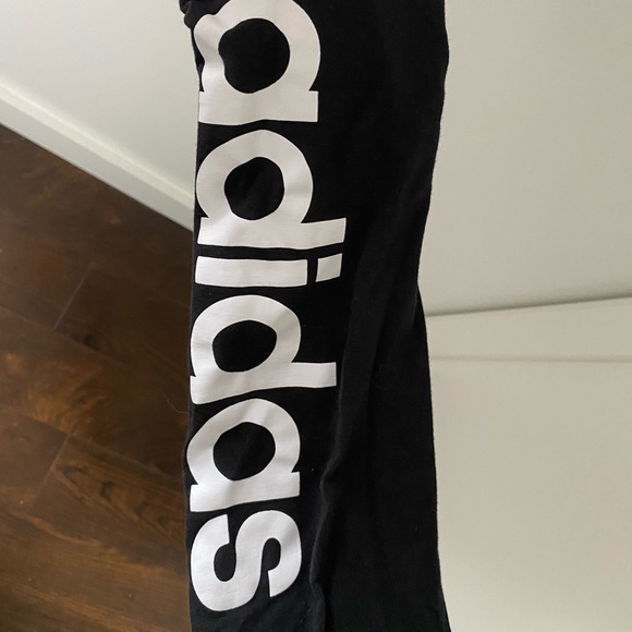 Size small adidas cotton leggings - Picture 3 of 3